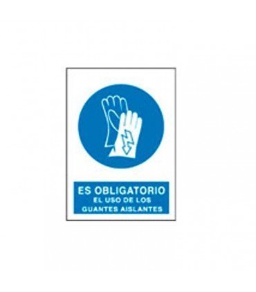  Uso obligatorio de guantes aislantes