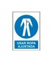  Usar ropa ajustada