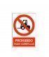  Prohibido pasar carretillas