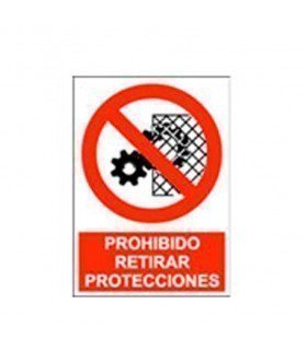  Prohibido retirar protecciones