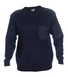 Jersey de trabajo cuello redondo