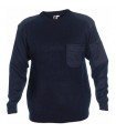 Jersey de trabajo cuello redondo