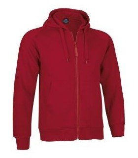 Sudadera con cremallera y capucha