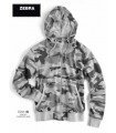 Sudadera de capucha de camuflaje