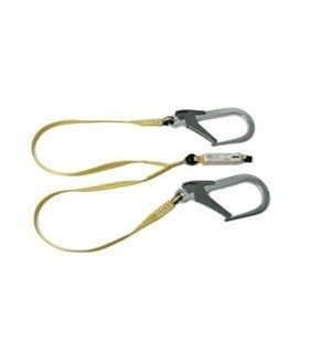 Doble cuerda + absorbedor + mosquetones