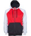 Sudadera tricolor para peñas