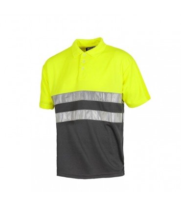 Polo alta visibilidad  C3831 WORK TEAM
