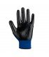 Guantes recubierto nitrilo azul 